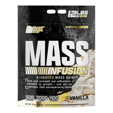 Nutrex Research Nutrex Mass Infusion Advanced Mass Gainer 12 lbs 