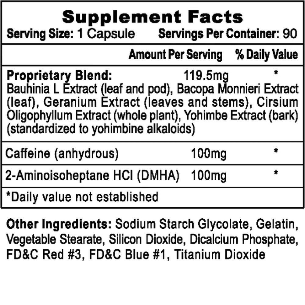 USPLabs USPLABS OxyElite Pro Fat Burner 90 Caps 