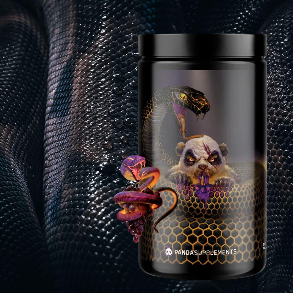  Panda Supps Pandemic Black Mamba Limited Edition Pre Workout 20 Servings 