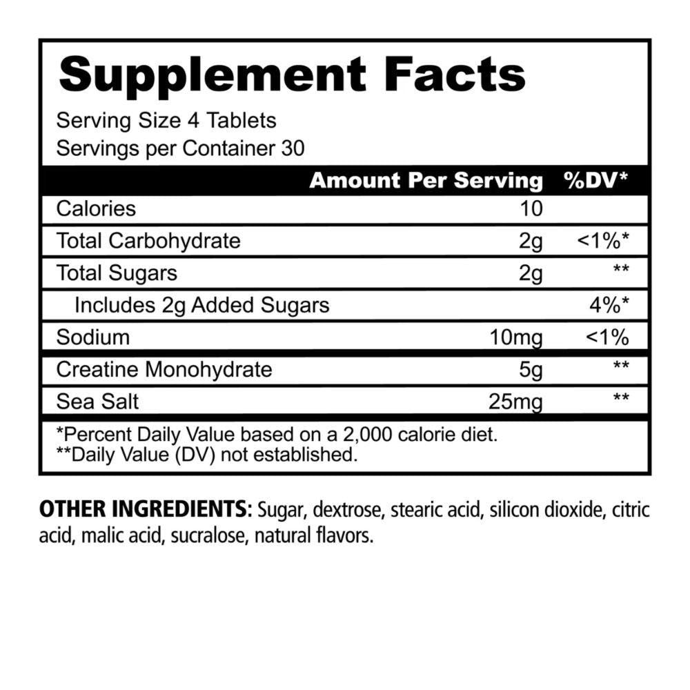  Panda Supps Creatine Bites 