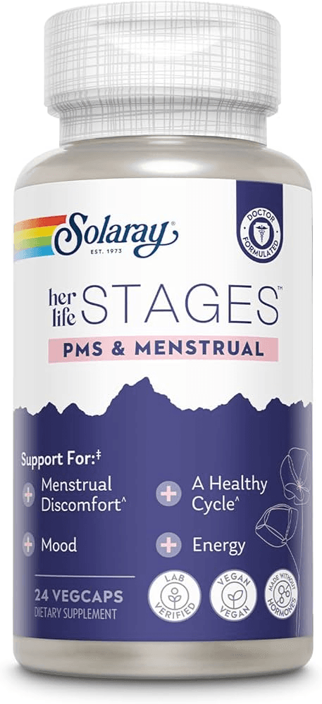  CLEARANCE: Life Extension Her Stages PMS & Menstrual 24ct EXP 08/2025 