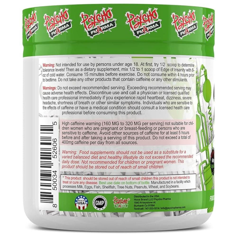 Psycho Pharma Pscyho Pharma Infinite Brain 30 Servings 