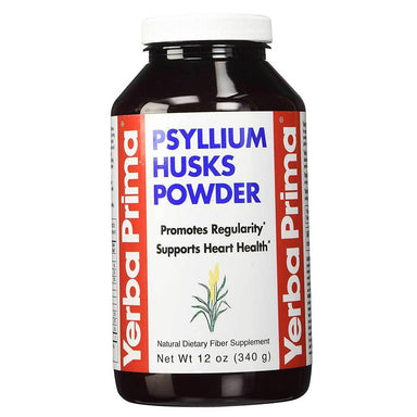  Yerba Prima Psyllium Husk Powder 12 oz 