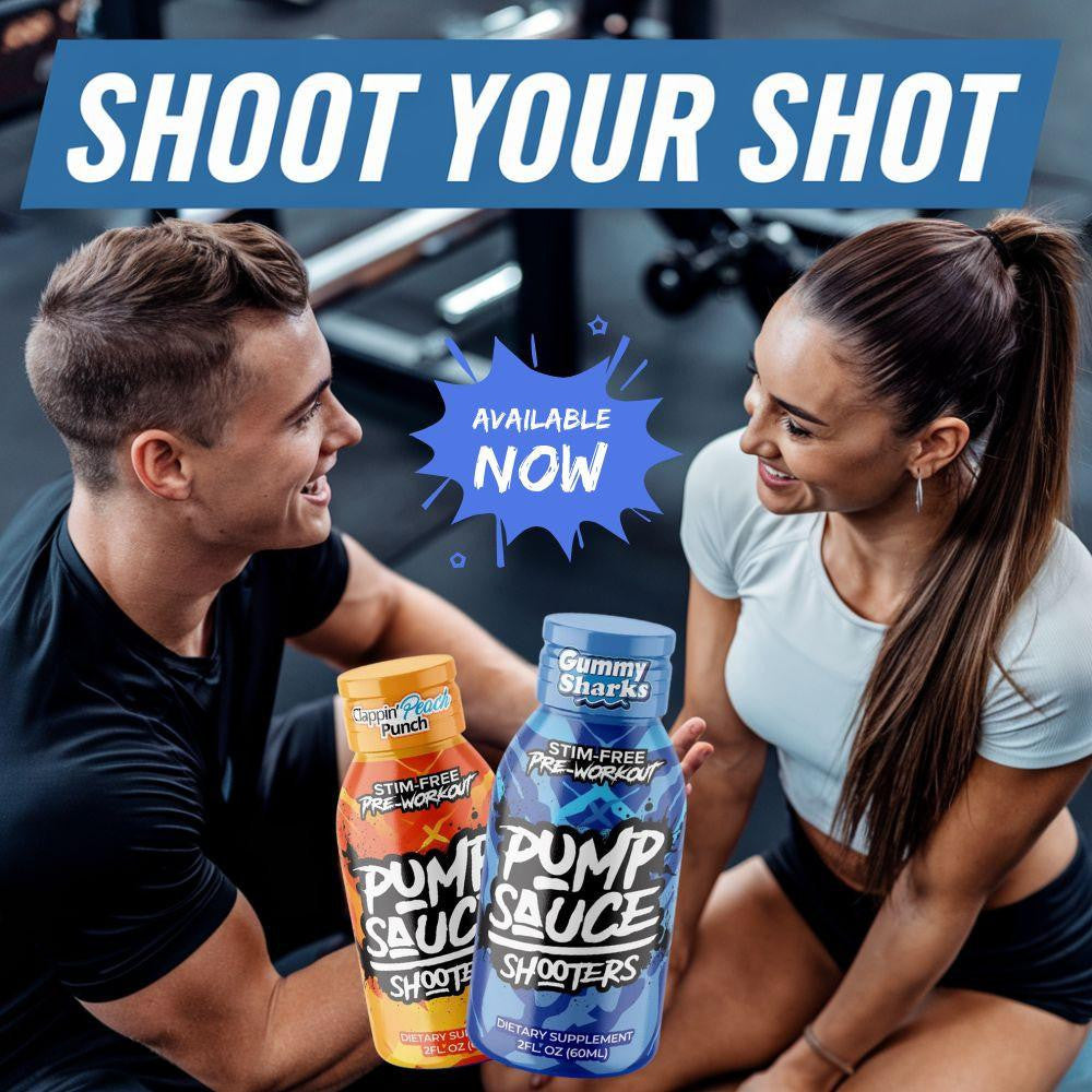  Pump Sauce Shooters (Single RTD Shots) 
