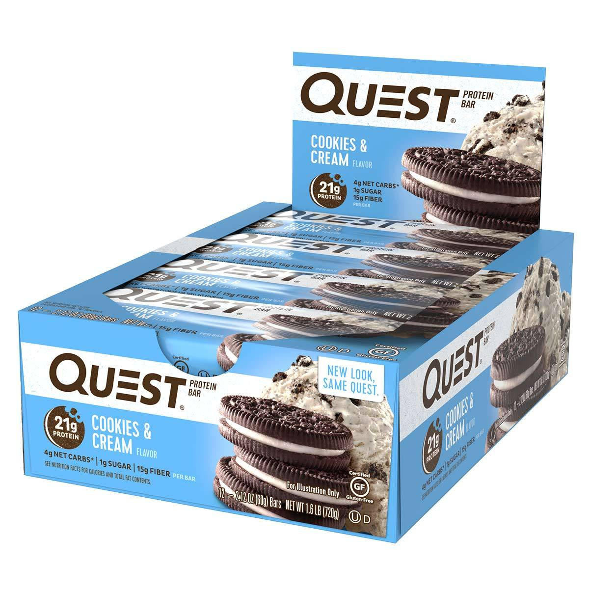  Quest Nutrition Quest Bar Protein Bar 12/Box 