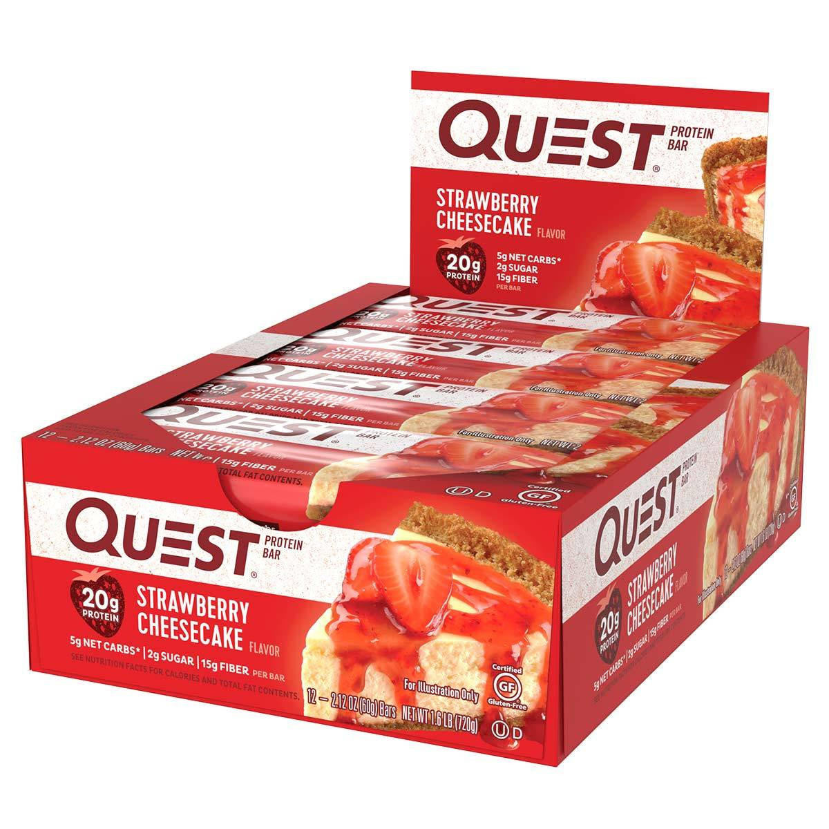  Quest Nutrition Quest Bar Protein Bar 12/Box 