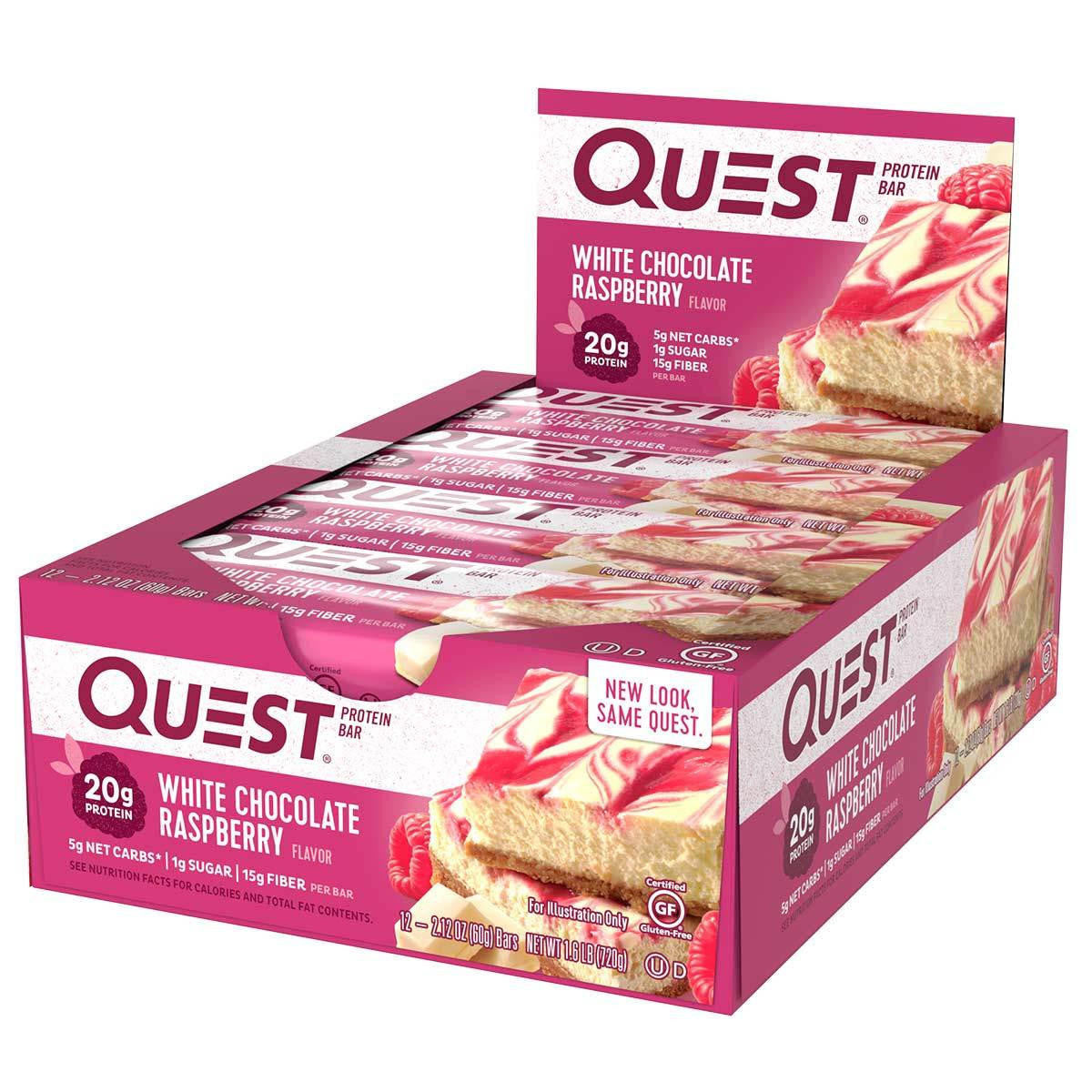  Quest Nutrition Quest Bar Protein Bar 12/Box 