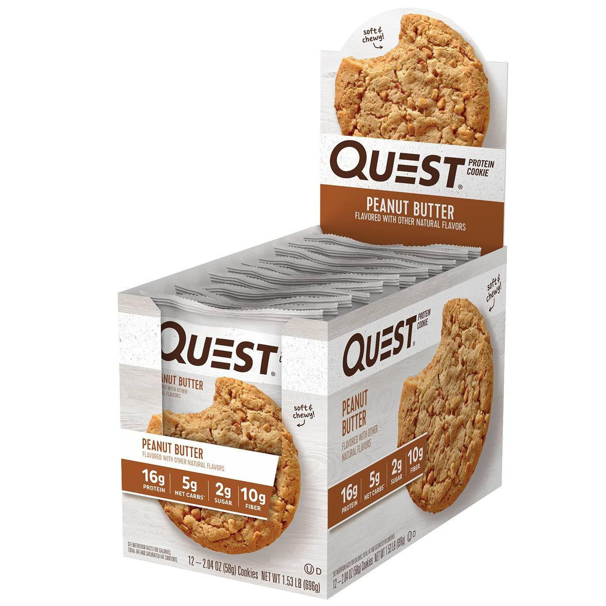  Quest Nutrition Cookies 12/Box 