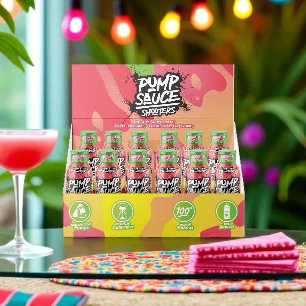  Pump Sauce Shooter 12 Pack 