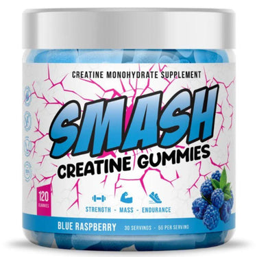  Smash Creatine Gummies 30 Servings 