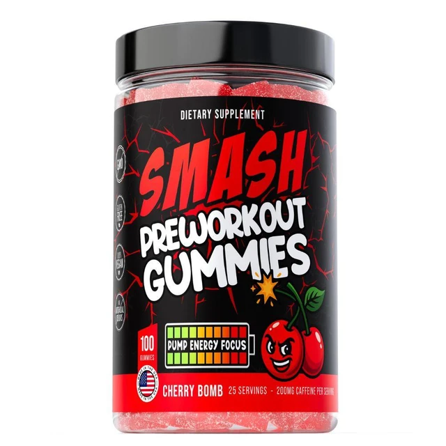 Smash Preworkout Gummies