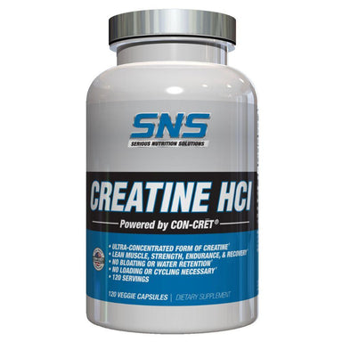  Serious Nutrition Solutions Creatine HCL 120 Caps 