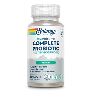  Solaray Mycrobiome Complete Probiotic Mood 30 Capsules 
