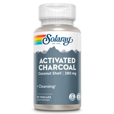 Solaray Activated Charcoal 280mg 90 Caps 