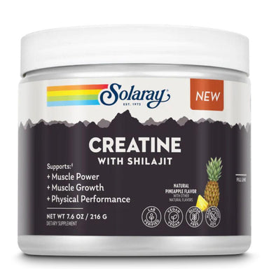  Solaray Creatine with Shilajit 30 Servings 