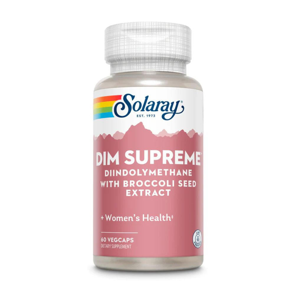  Solaray DIM Supreme 60 Capsules 