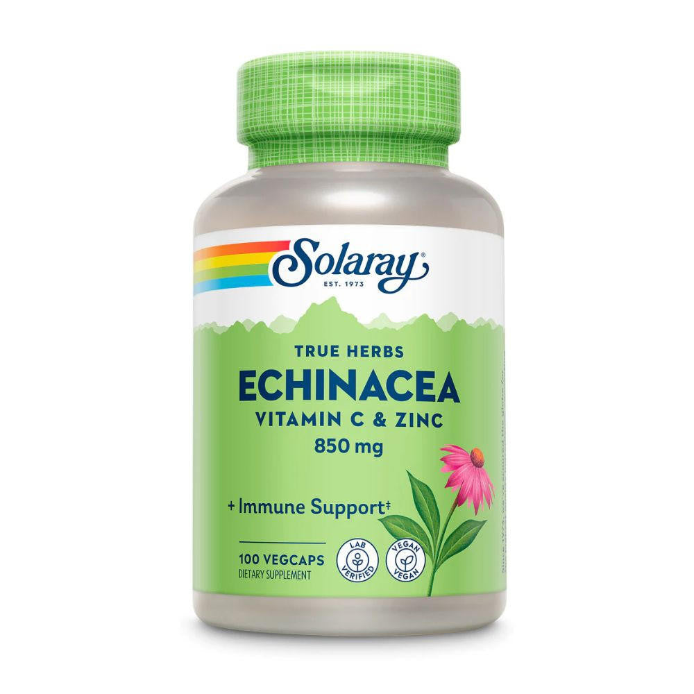  Solaray Echinacea 460mg 100 Capsules 