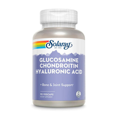Solaray Glucosamine Chondroitin Hyaluronic Acid 90 Capsules