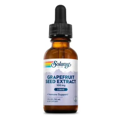  Solaray Grapefruit Seed Extract 100mg 1 fl oz 