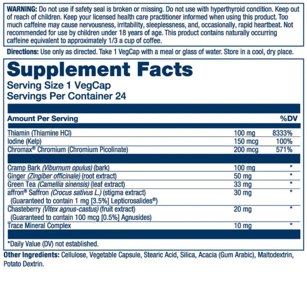  Solaray Her Life Stages Postmenopause 60 Capsules 
