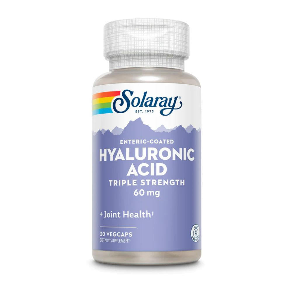  Solaray Hyaluronic Acid Triple Strength 60mg 30 Capsules 