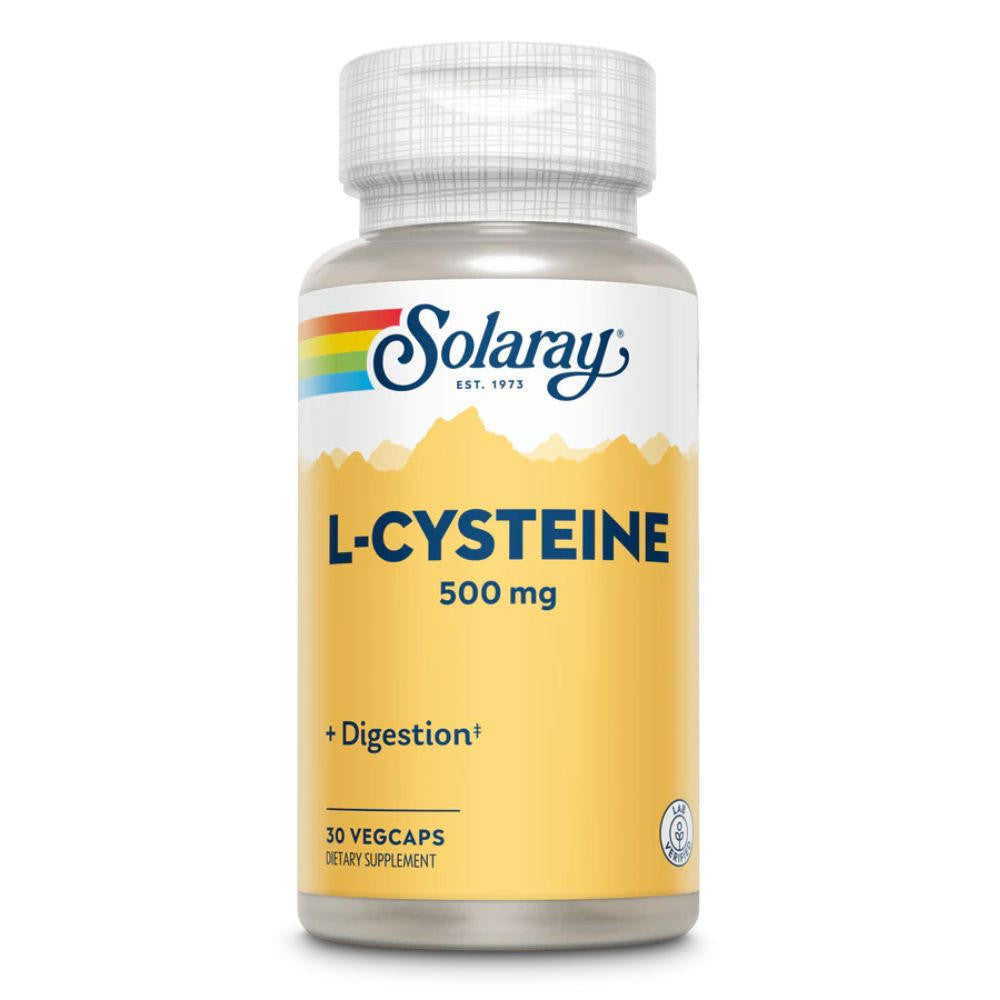 Solaray L-Cysteine 500mg 30 Capsules 