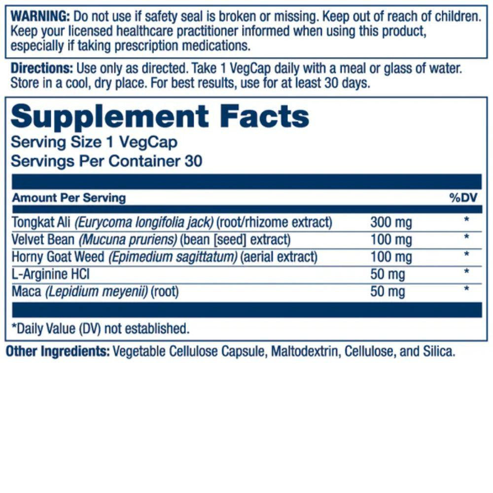  Solaray Libido Support 30 Capsules 