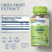  Solaray Okra 1,600mg 100 Capsules 