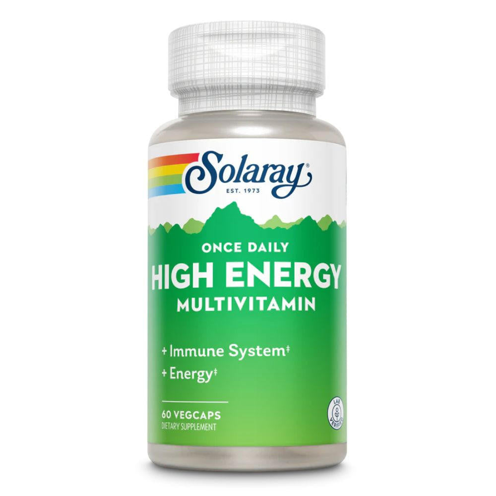  Solaray Once Daily High Energy Multi Vitamin 60 Caps 
