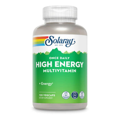  Solaray Once Daily High Energy Multivitamin 120 Capsules 