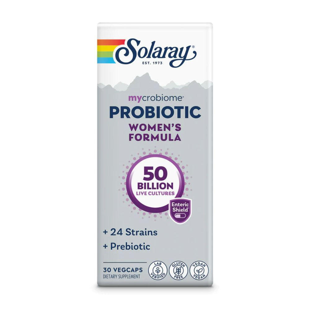  Solaray Mycrobiome Probiotic Women's Formula 50 Billion CFU 30 Capsules 