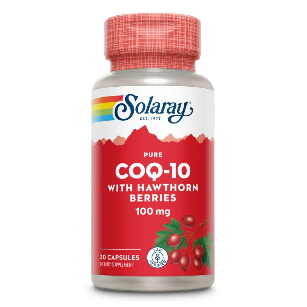  Solaray Pure CoQ-10 100mg 30 Caps 