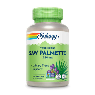  Solaray Saw Palmetto Berries 580mg 180 Caps 