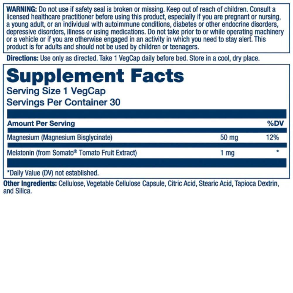  Solaray SleepMag 30 Capsules 