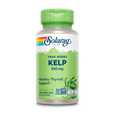  Solaray Kelp with Folic Acid 100 Caps 