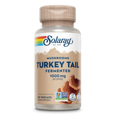 Solaray Fermented Turkey Tail 60 Capsules 