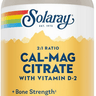  Solaray 1:1 Ratio Cal-Mag Citrate 360 Capsules 
