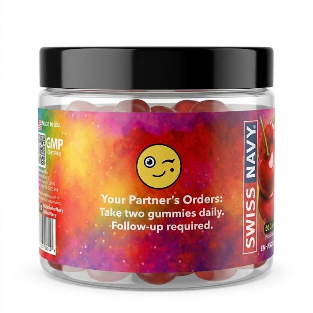 Swiss Navy Yummy Cummy Gummy 60 Count