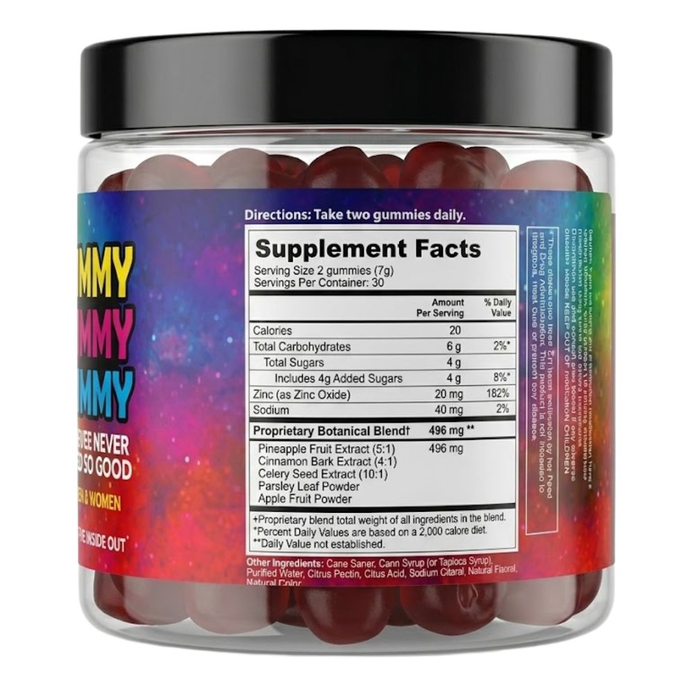 Swiss Navy Yummy Cummy Gummy 60 Count