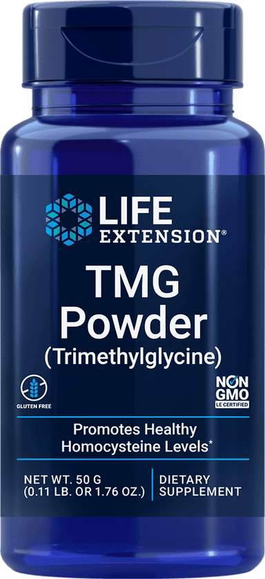  CLEARANCE: Life Extension TMG Powder 50g EXP 02/2026 