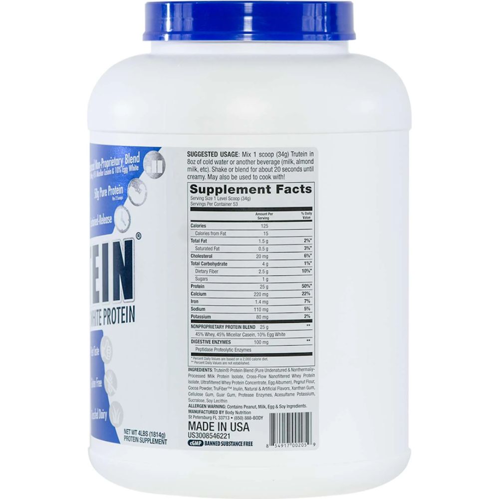Body Nutrition Trutein 4 Lbs