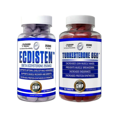 Hi-Tech Turkesterone Ecdysterone Muscle Building Stack
