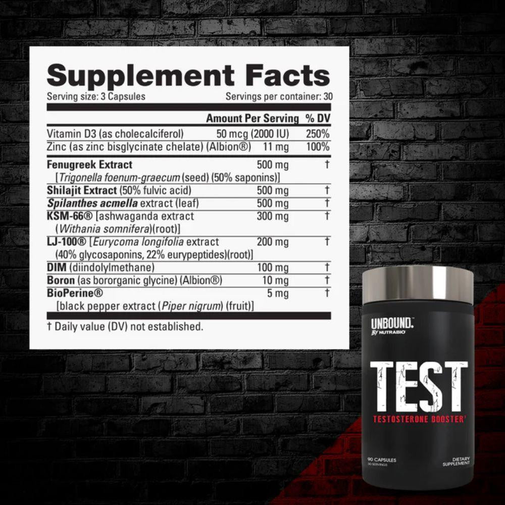  Unbound Test 90 Capsules 