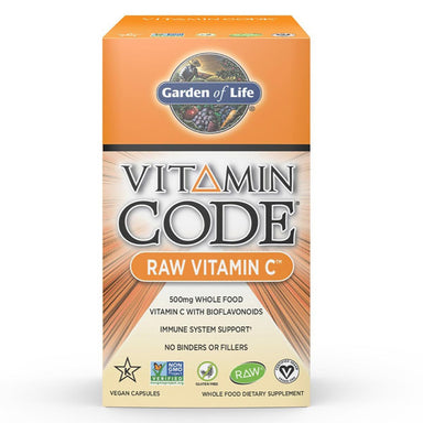  Garden of Life Vitamin Code Raw Vitamin C 60 Vege Caps 