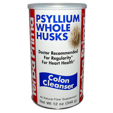  Yerba Prima Psyllium Whole Husks 12 oz 