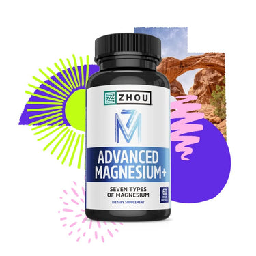 Zhou Advanced Magnesium+ 60 Capsules