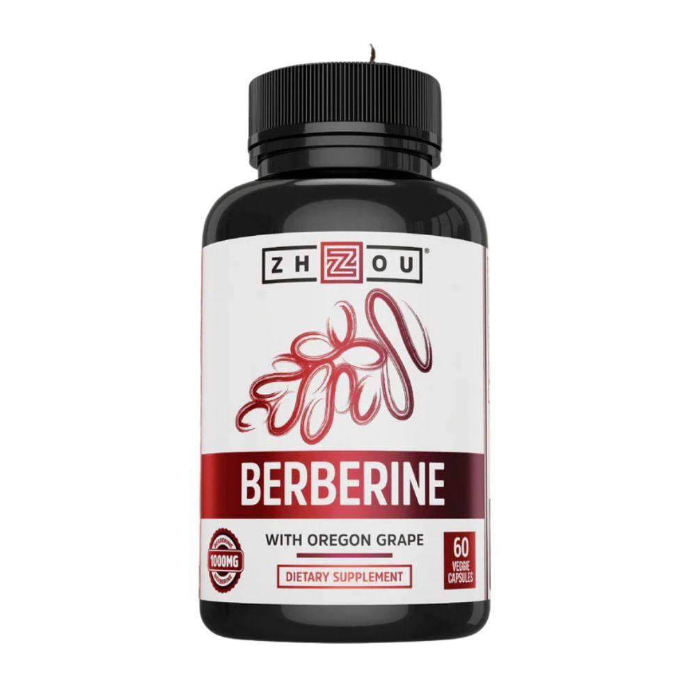  ZHOU Berberine 60 Capsules 