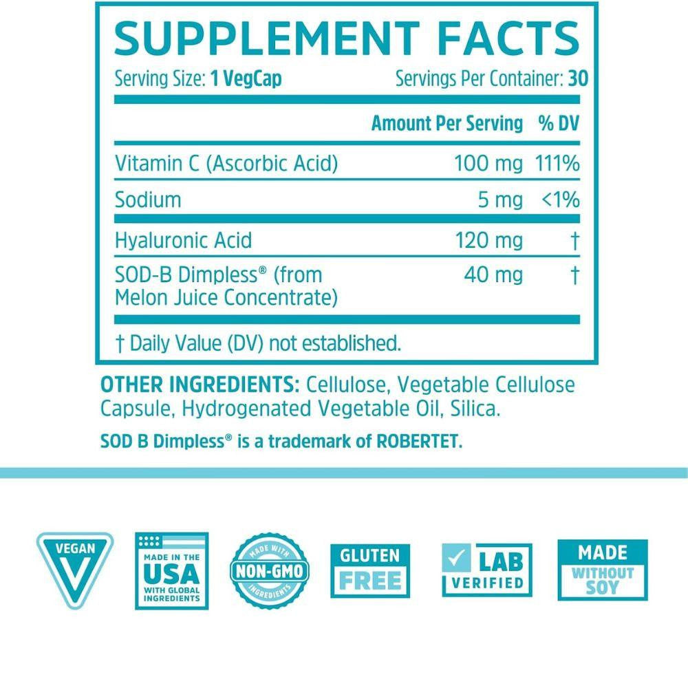  ZHOU Body Smooth 30 Capsules 