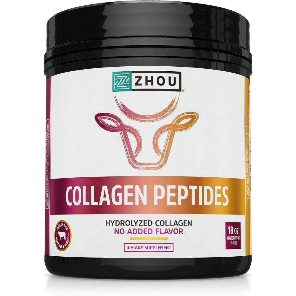  ZHOU Hydrolyzed Collagen Peptides Unflavored 46 Servings 