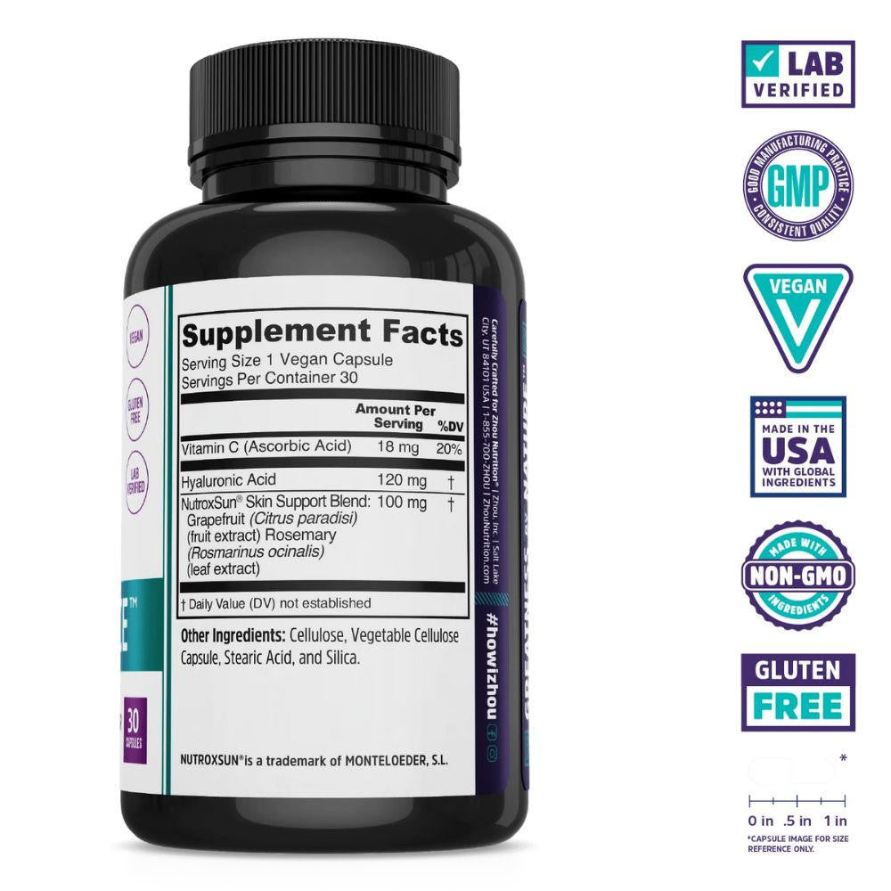  ZHOU Glowfluence 30 Capsules 